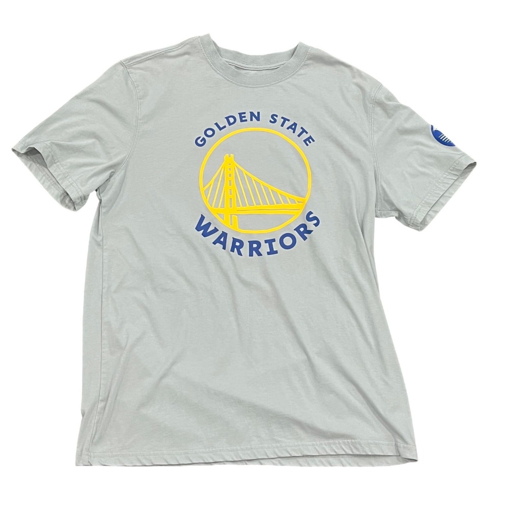 Golden State Warriors Stephen Curry 30 T Shirt Grey Mens Large NBA Fan Gear‎